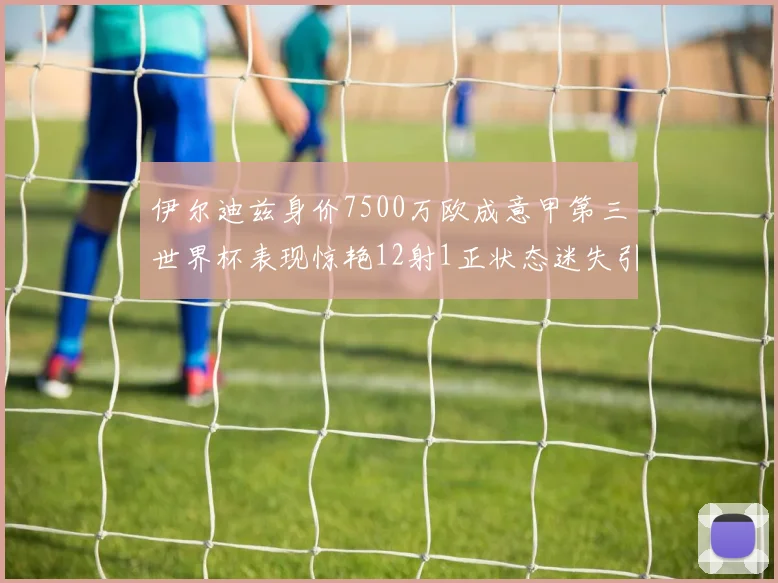 伊尔迪兹身价7500万欧成意甲第三世界杯表现惊艳12射1正状态迷失引发关注